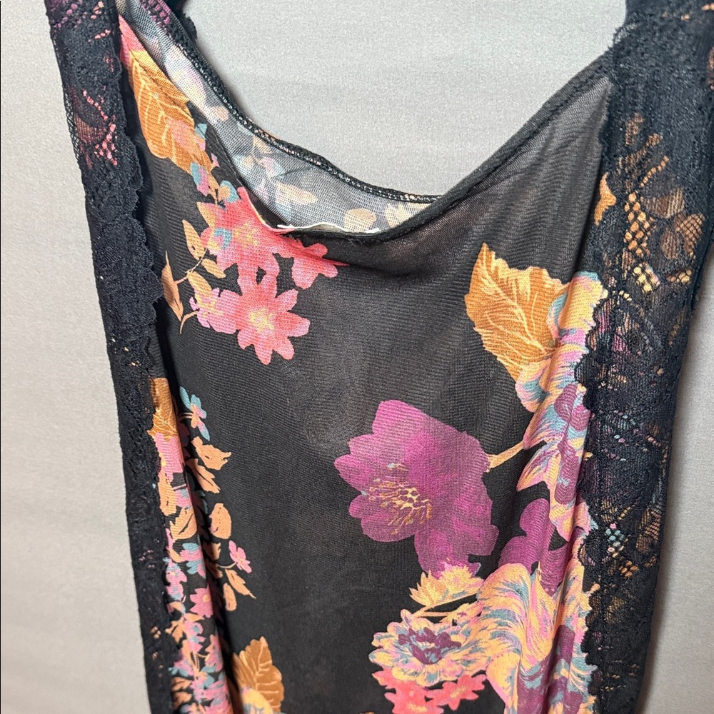 Free People Intimately Floral Lace Maxi Slip Dress XS Valentine’s Day - Picture 8 of 8